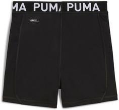 Rückansicht von PUMA STRONG Tights Kinder puma black