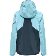 Rückansicht von Dynafit GORE-TEX TLT Hardshelljacke Damen marine blue