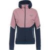 Dynafit ALPINE HYBRID Funktionsjacke Damen - mokarosa
