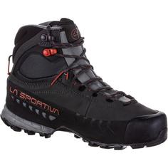 Rückansicht von La Sportiva GTX TX 5 Wanderschuhe Damen carbon-paprika