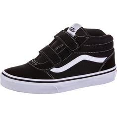 Vans YT Ward Mid V Sneaker Kinder suede-canvas black-white