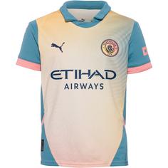 PUMA Manchester City 24-25 4th Fußballtrikot Kinder rosebay-bold blue