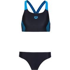 Arena OPENINGS Bikini Set Damen black-turquoise