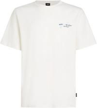 O'NEILL RETRO BACK PRINT T-Shirt Herren - snow white