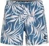 O'NEILL CALI FLORAL Badehose Herren - blue dipped leaves
