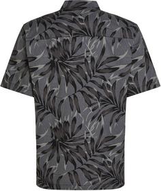 Rückansicht von O'NEILL Print Kurzarmhemd Herren black dipped leaves