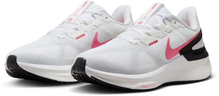 Nike Nike AIR ZOOM STRUCTURE 25 Laufschuhe Damen - white-black-aster pink-pure platinum - 2 | SportScheck