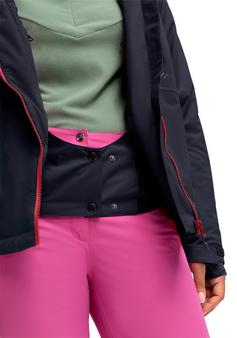 Rückansicht von Maier Sports Straja Skijacke Damen night sky-salsa