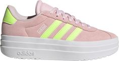 adidas VL COURT BOLD Sneaker Kinder clear pink-hires yellow-ftwr white