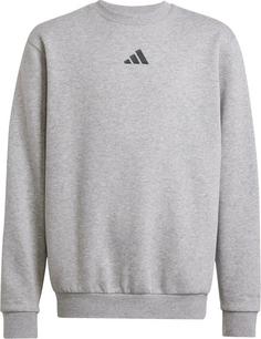 adidas ALLSZN GFX Sweatshirt Kinder medium grey heather-black