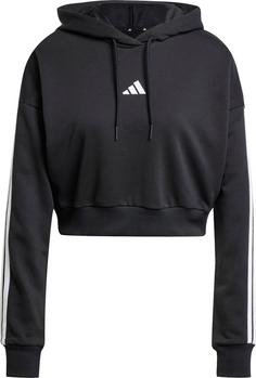 adidas W 3S FT CRO Hoodie Damen black-white