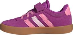 Rückansicht von adidas VL COURT 3.0 Sneaker Kinder flash pink-bliss pink-clear pink