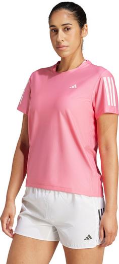 Rückansicht von adidas OWN THE RUN Funktionsshirt Damen pnkfus