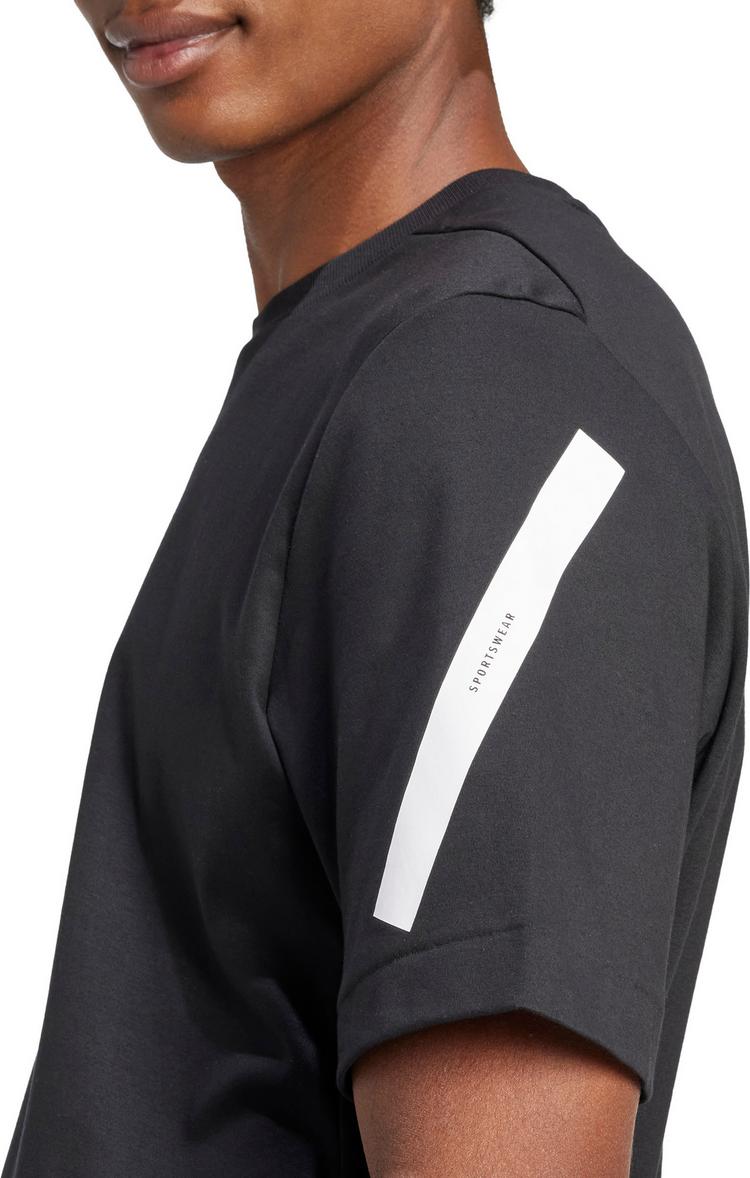 adidas adidas ZNE Funktionsshirt Herren - black-white - 4 | SportScheck