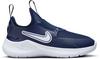 Nike FLEX RUNNER 3 PS Sneaker Kinder - midnight navy-white