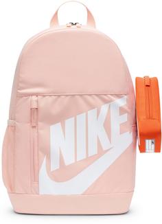 Nike Rucksack ELEMENTAL Daypack Kinder washed coral-orange-white