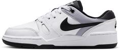 Rückansicht von Nike FULL FORCE LO GS Sneaker Kinder white-black-pewter