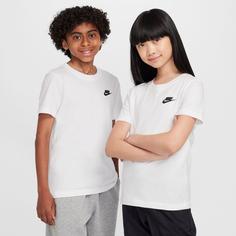 Rückansicht von Nike NSW FUTURA T-Shirt Kinder white