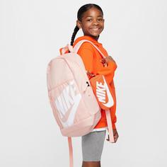 Rückansicht von Nike Rucksack ELEMENTAL Daypack Kinder washed coral-orange-white