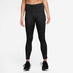 Rückansicht von Nike Swoosh Lauftights Damen black