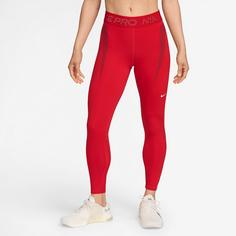 Rückansicht von Nike Dri-Fit 7/8-Tights Damen university red-dark team red-white