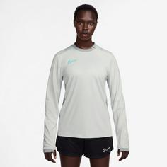 Rückansicht von Nike Academy25 Funktionsshirt Damen photon dust-lt smoke grey-dynamic turq