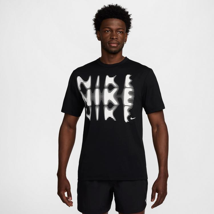 Nike Nike DRI-FIT UV HYVERSES SWOOSH Funktionsshirt Herren - black-white - 0 | SportScheck