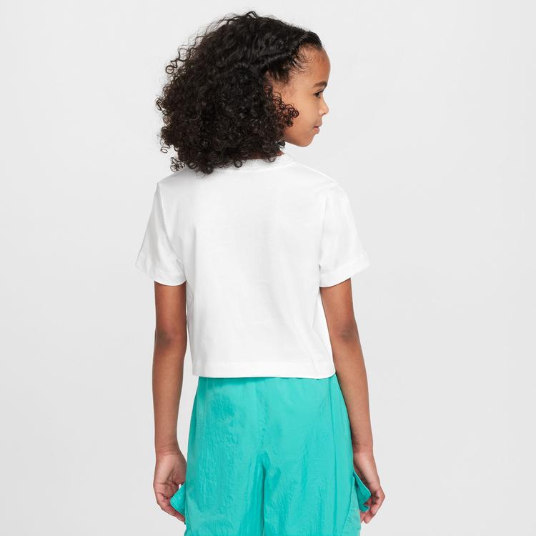 Nike Nike NSW FUTURA Croptop M&auml;dchen - white - 1 | SportScheck
