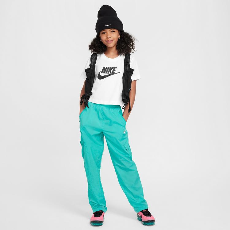 Nike Nike NSW FUTURA Croptop M&auml;dchen - white - 3 | SportScheck