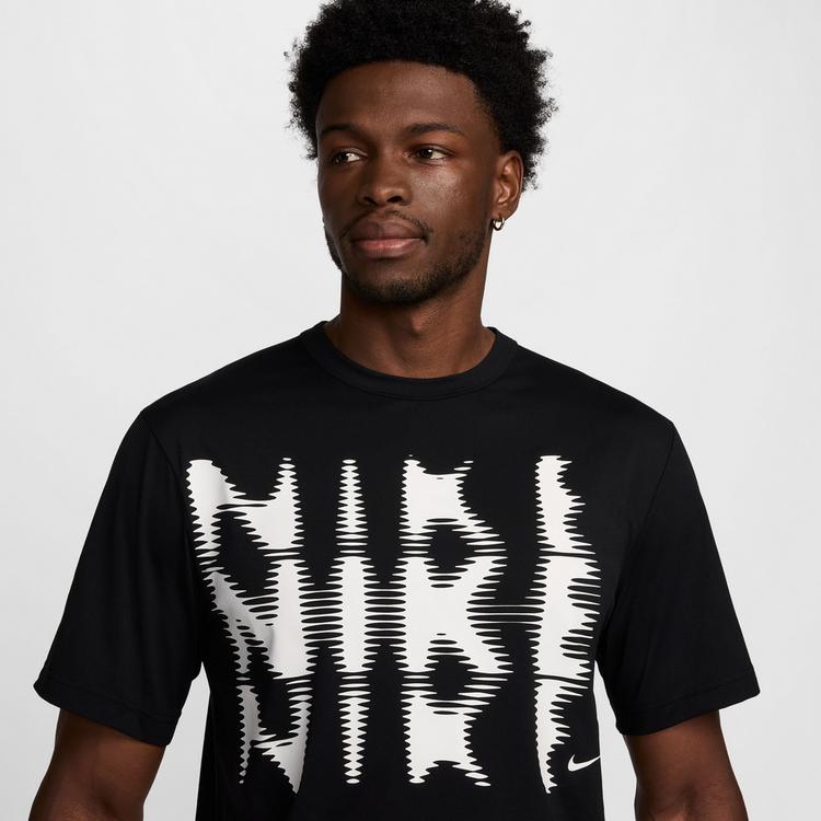 Nike Nike DRI-FIT UV HYVERSES SWOOSH Funktionsshirt Herren - black-white - 2 | SportScheck