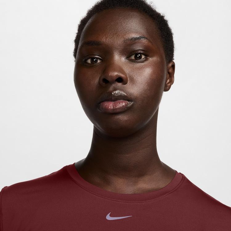 Nike Nike One Classic Funktionsshirt Damen - dark team red-black - 2 | SportScheck