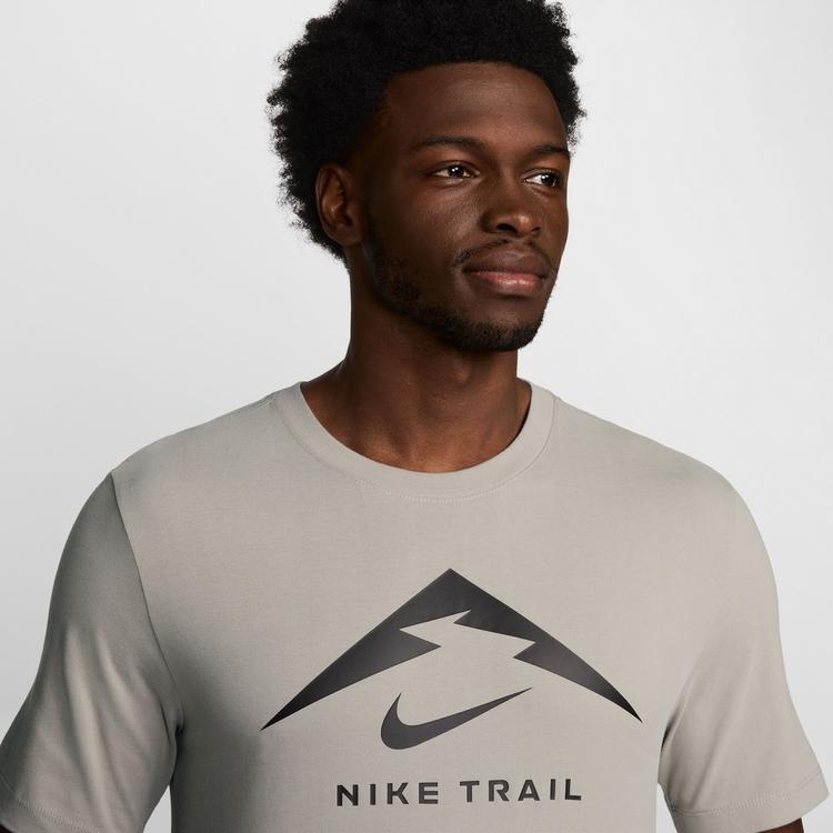 Nike Nike Dri-fit Trail Funktionsshirt Herren - college grey-black - 2 | SportScheck