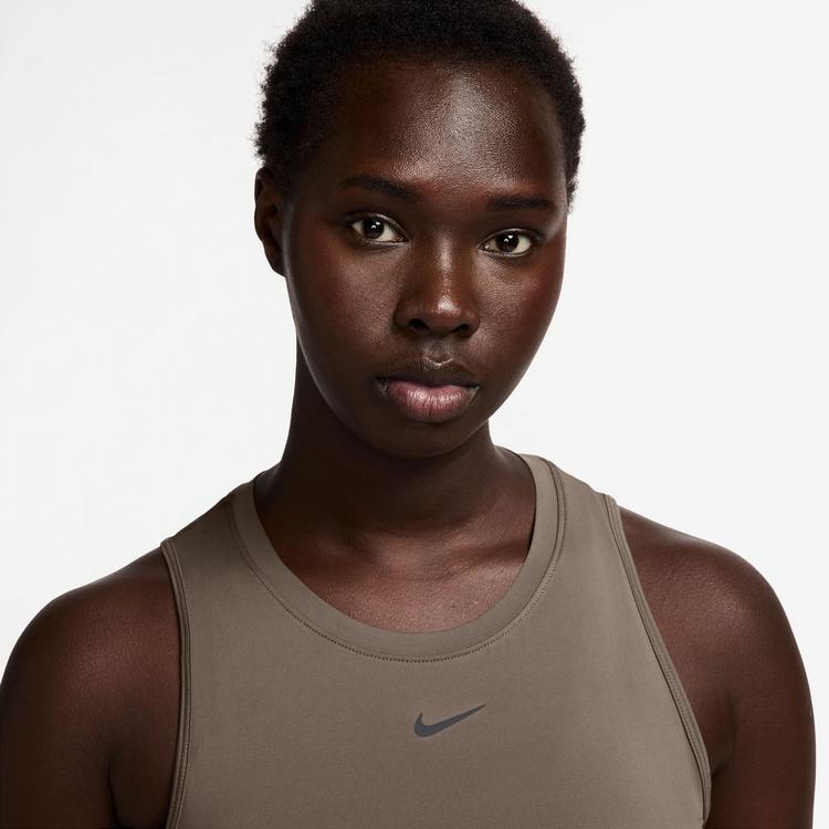 Nike Nike One Classic Funktionstank Damen - mink brown-black - 2 | SportScheck