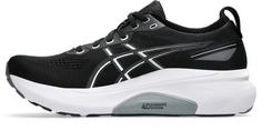 Rückansicht von ASICS GEL-KAYANO 31 WIDE Laufschuhe Herren black-white