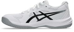 Rückansicht von ASICS UPCOURT 6 GS Hallenschuhe Kinder white-black