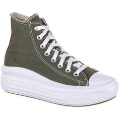 Rückansicht von CONVERSE Chuck Taylor All Star Move Platform Sneaker Damen utility-white-black