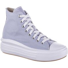 Rückansicht von CONVERSE Chuck Taylor All Star Move Platform Sneaker Damen lilac pewter-white-black