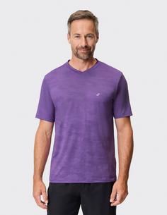 Rückansicht von JOY sportswear ARNO Funktionsshirt Herren purple power