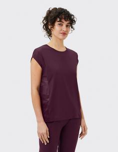 Rückansicht von VENICE BEACH Rayanne Funktionsshirt Damen dark grape