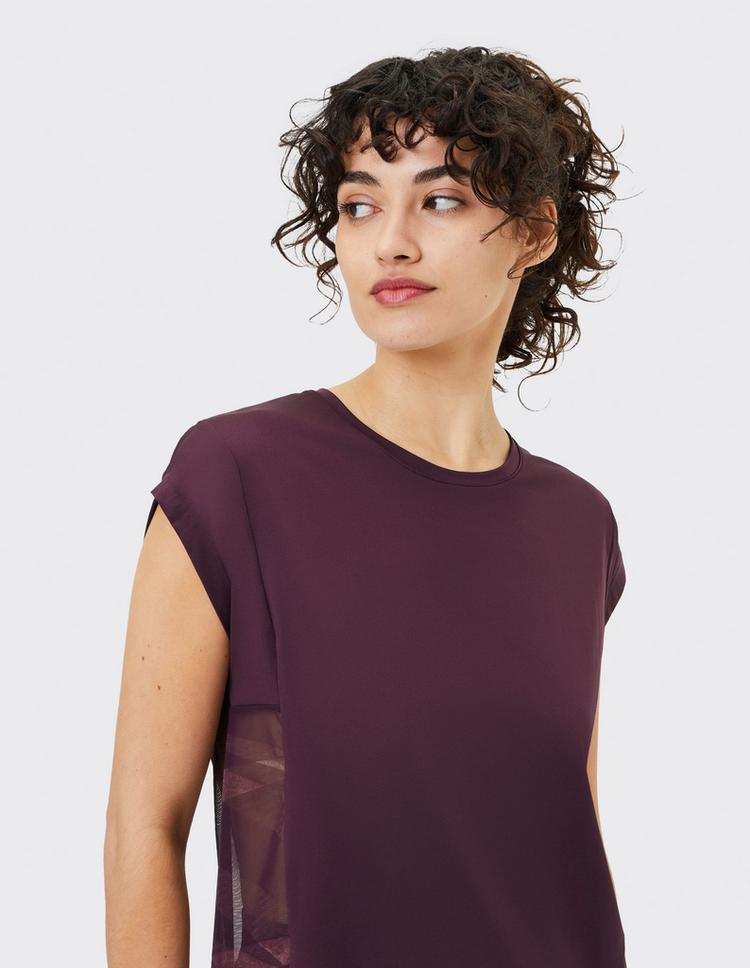 VENICE BEACH VENICE BEACH Rayanne Funktionsshirt Damen - dark grape - 3 | SportScheck