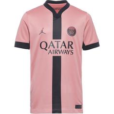 Nike Paris Saint-Germain 24-25 3rd Fußballtrikot Kinder rust pink-black-black