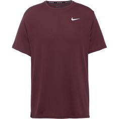 Nike MILER Funktionsshirt Herren burgundy crush-reflective silv