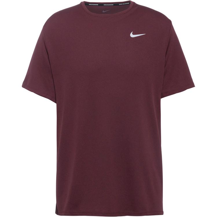 Nike Nike MILER Funktionsshirt Herren - burgundy crush-reflective silv - 0 | SportScheck