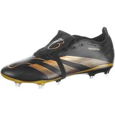 adidas PREDATOR LEAGUE FT FG JBellingham Fußballschuhe Herren core black-gold met-core black