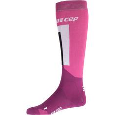 CEP Thermo Skisocken Damen pink-purple