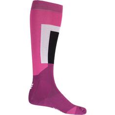 Rückansicht von CEP Thermo Skisocken Damen pink-purple