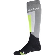 CEP Thermo Skisocken Herren grey-black