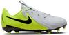 Nike JR PHANTOM GX II ACADEMY FG-MG Fu&szlig;ballschuhe Kinder - metallic silver-black-volt
