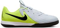 Nike JR PHANTOM GX II ACADEMY IC Fu&szlig;ballschuhe Kinder - metallic silver-black-volt