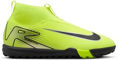 Nike JR ZOOM SUPERFLY 10 ACADEMY TF Fußballschuhe Kinder volt-black